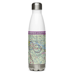 Lawrence County Airport (9A4) VFR Sectional Water Bottle
