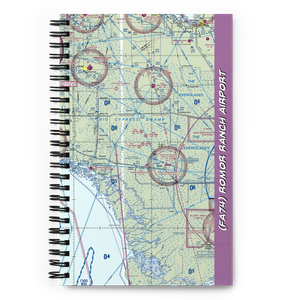 Romor Ranch Airport (FA74) VFR Sectional Notebook