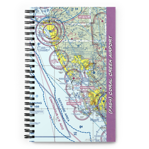 Coral Creek Airport (FA54) VFR Sectional Notebook