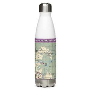 Hoven Municipal Airport (9F8) VFR Sectional Water Bottle