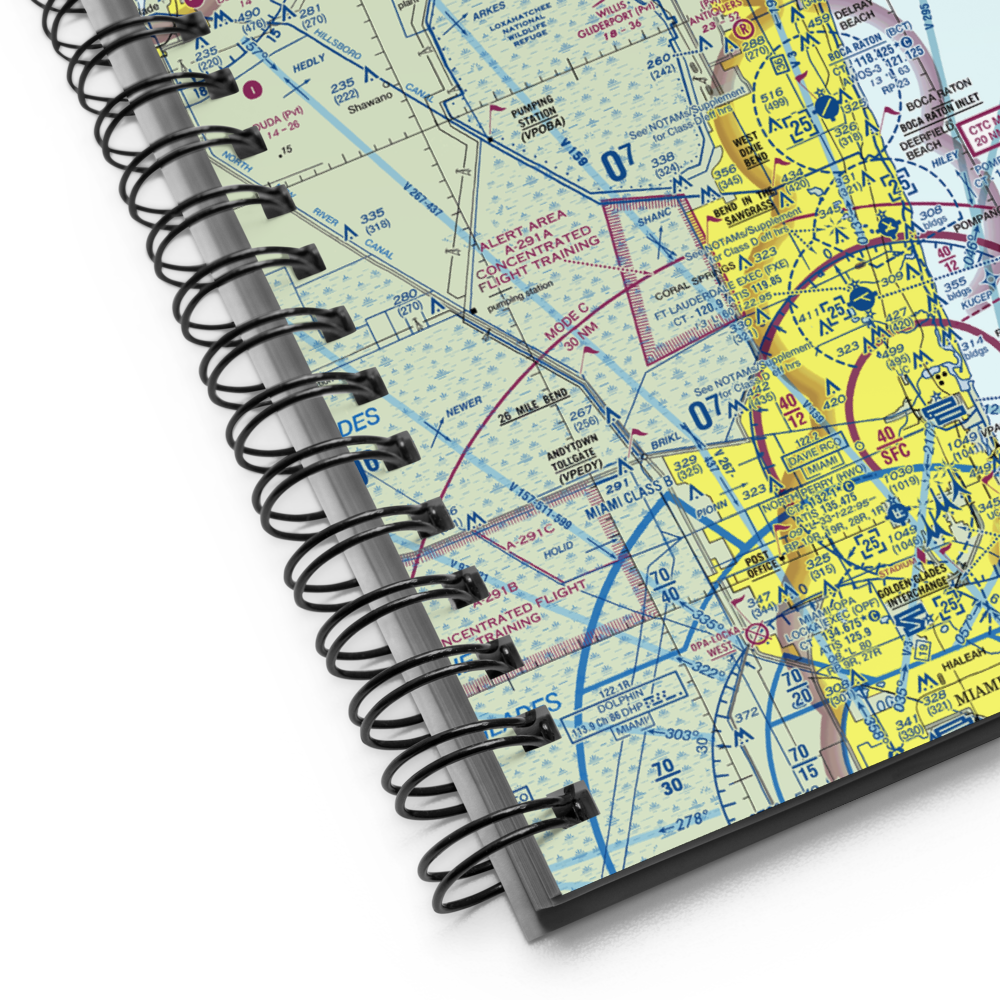Willis Gliderport (FA44) VFR Sectional Notebook 