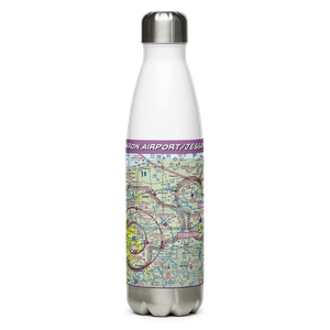 Akron Airport/Jesson Field (9G3) VFR Sectional Water Bottle