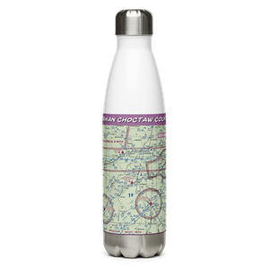 Ackerman Choctaw County Airport (9M4) VFR Sectional Water Bottle