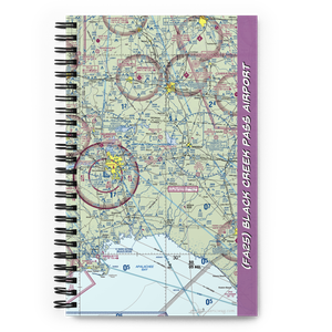 Black Creek Pass Airport (FA25) VFR Sectional Notebook
