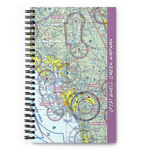 Shell Creek Airpark (F13) VFR Sectional Notebook