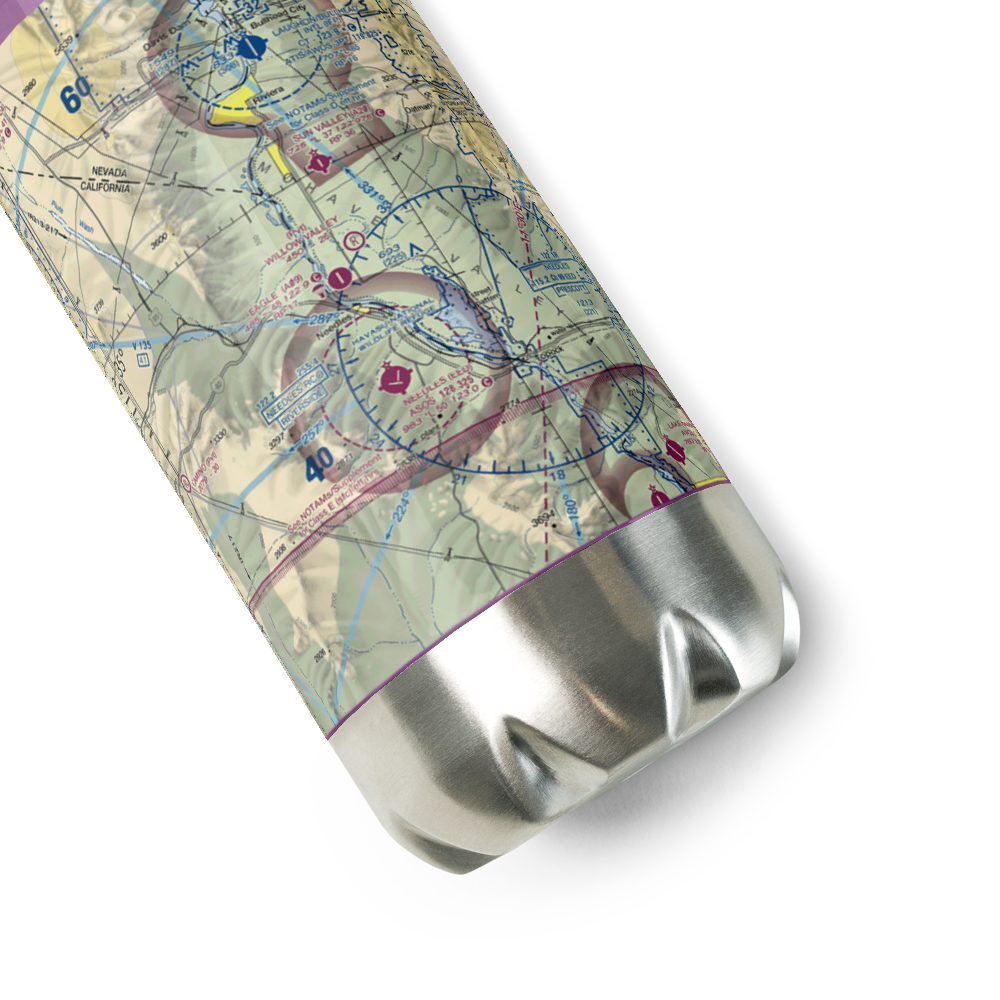 Eagle Airpark (A09) VFR Sectional Water Bottle 