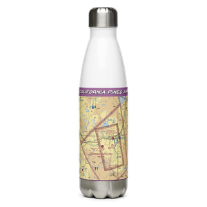 California Pines Airport (A24) VFR Sectional Water Bottle