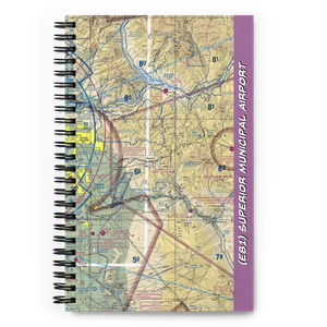 Superior Municipal Airport (E81) VFR Sectional Notebook