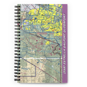 Estrella Sailport Gliderport (E68) VFR Sectional Notebook