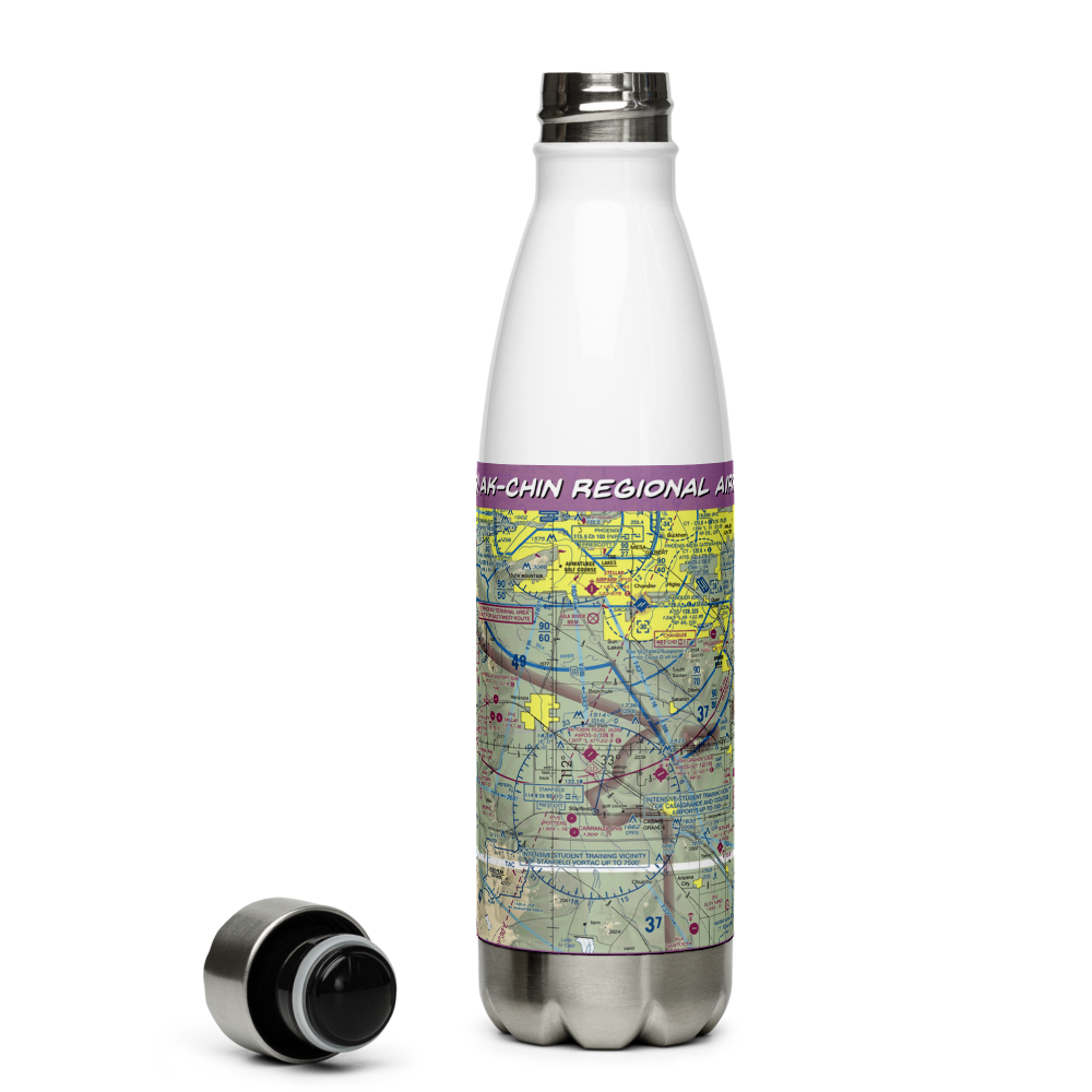 Ak-Chin Regional Airport (A39) VFR Sectional Water Bottle 
