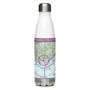 Apalachicola Regional Airport (AAF) VFR Sectional Water Bottle