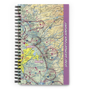 Georgetown Airport (E36) VFR Sectional Notebook