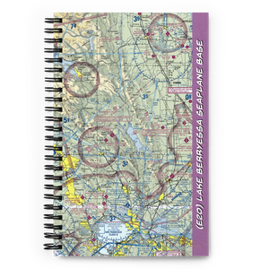 Lake Berryessa Seaplane Base (E20) VFR Sectional Notebook