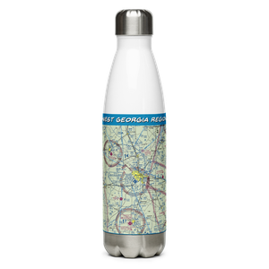 Southwest Georgia Regional Airport (ABY) VFR Sectional Water Bottle