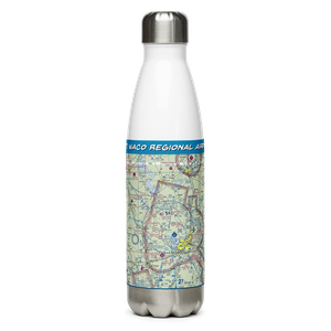 Waco Regional Airport (ACT) VFR Sectional Water Bottle