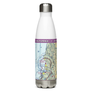 California Redwood Coast-Humboldt County Airport (ACV) VFR Sectional Water Bottle