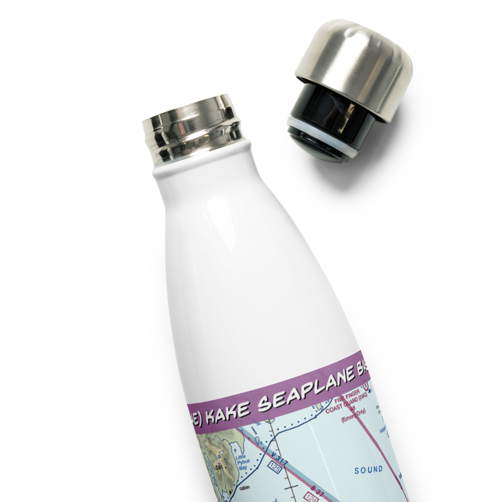 Kake Seaplane Base (KAE) VFR Sectional Water Bottle 