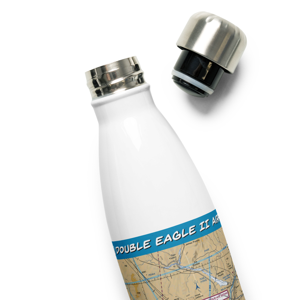 Double Eagle II Airport (AEG) VFR Sectional Water Bottle 