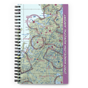 Mancelona Municipal Airport (D90) VFR Sectional Notebook