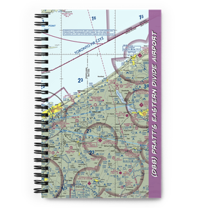 Pratt's Eastern Divide Airport (D88) VFR Sectional Notebook