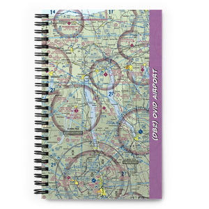 Ovid Airport (D82) VFR Sectional Notebook