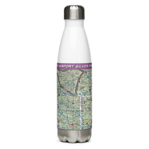 Jaffrey Airport Silver Ranch Airport (AFN) VFR Sectional Water Bottle