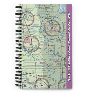 Red Lake Falls Municipal Airport (D81) VFR Sectional Notebook