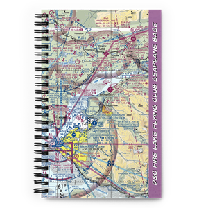D&C Fire Lake Flying Club Seaplane Base (D72) VFR Sectional Notebook