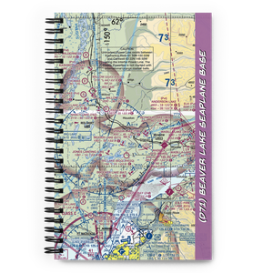 Beaver Lake Seaplane Base (D71) VFR Sectional Notebook