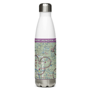 Amery Municipal Airport (AHH) VFR Sectional Water Bottle