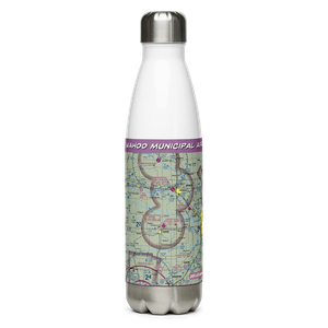 Wahoo Municipal Airport (AHQ) VFR Sectional Water Bottle