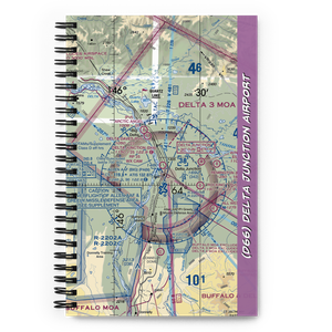 Delta Junction Airport (D66) VFR Sectional Notebook