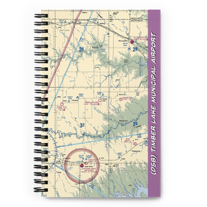 Timber Lake Municipal Airport (D58) VFR Sectional Notebook