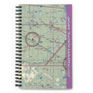 Fessenden Municipal Airport (D24) VFR Sectional Notebook