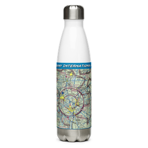 Albany International Airport (ALB) VFR Sectional Water Bottle