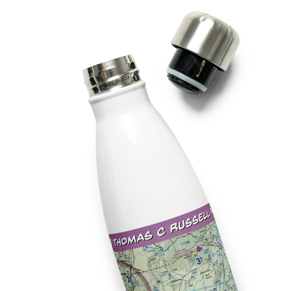 Thomas C Russell Field (ALX) VFR Sectional Water Bottle 