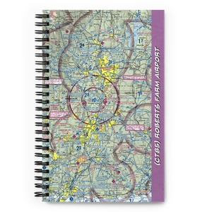 Roberts Farm Airport (CT85) VFR Sectional Notebook