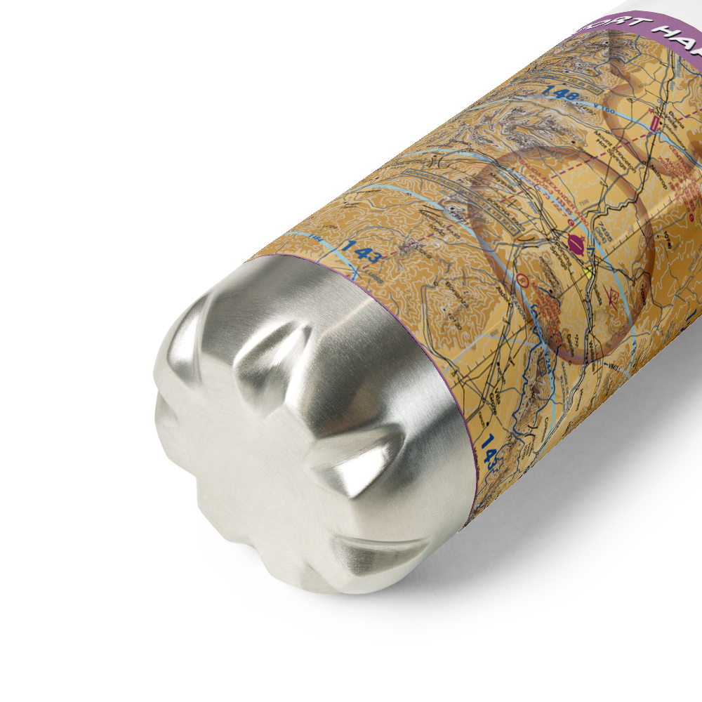 Salida Airport Harriett Alexander Field (ANK) VFR Sectional Water Bottle 