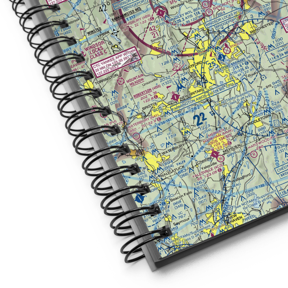 Laurie Field (CT19) VFR Sectional Notebook 