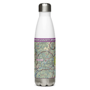 Marion County Brown Field (APT) VFR Sectional Water Bottle