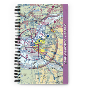 Campbell Airstrip (CSR) VFR Sectional Notebook
