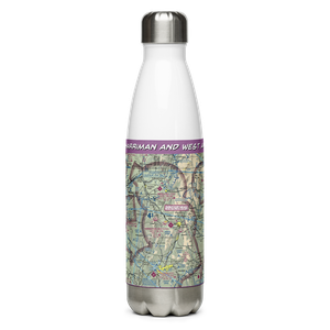 Harriman and West Airport (AQW) VFR Sectional Water Bottle