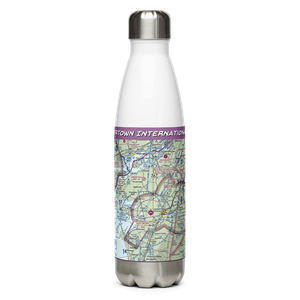 Watertown International Airport (ART) VFR Sectional Water Bottle