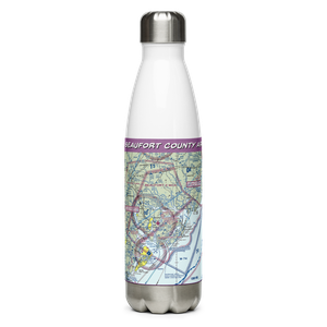 Beaufort County Airport (ARW) VFR Sectional Water Bottle