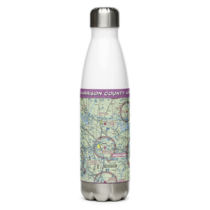 Harrison County Airport (ASL) VFR Sectional Water Bottle
