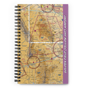 Golden Field (Yellow Hat) Airport (CO61) VFR Sectional Notebook