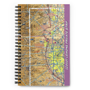 Lemons Private Strip (CO10) VFR Sectional Notebook
