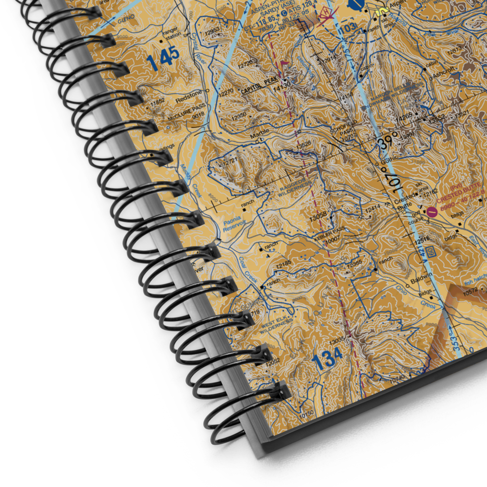 Aspen Gliderport (CO03) VFR Sectional Notebook 