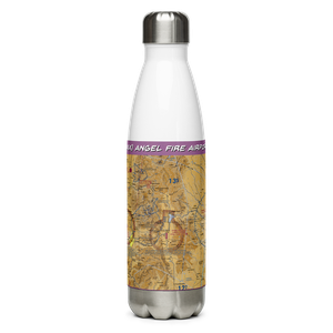 Angel Fire Airport (AXX) VFR Sectional Water Bottle