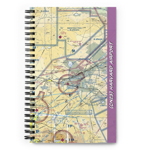 Harvard Airport (CN23) VFR Sectional Notebook